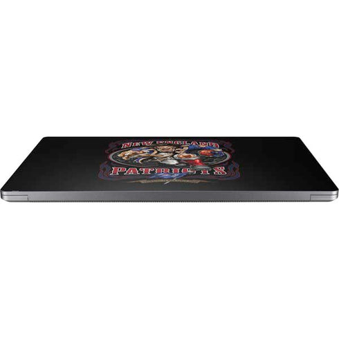 Liquid Blue NFL New England Patriots Running Back Universal Laptop 16in (13 x 9.4in) Skin