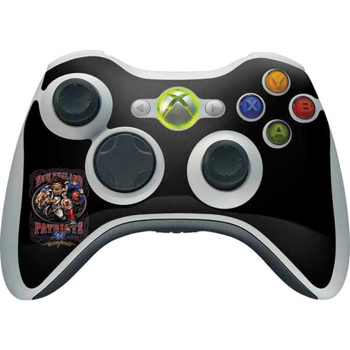 Liquid Blue NFL New England Patriots Running Back Xbox 360 Wireless Controller Skin