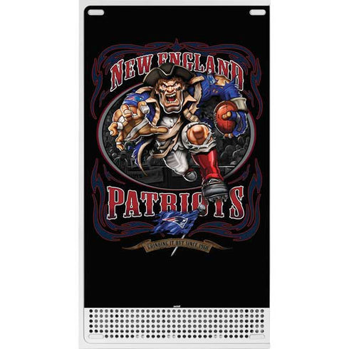 Liquid Blue NFL New England Patriots Running Back Xbox Series S Console Skin
