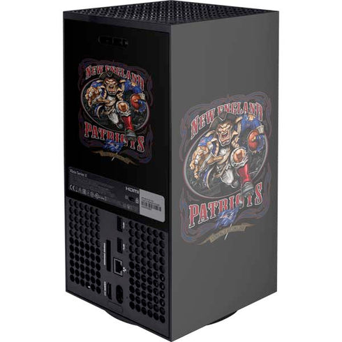 Liquid Blue NFL New England Patriots Running Back Xbox Series X Console Skin