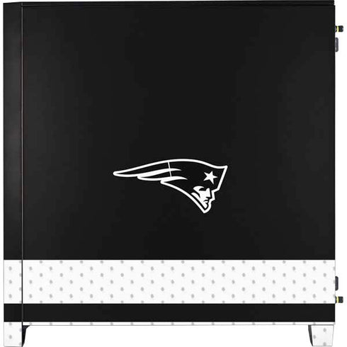 NFL New England Patriots Shutout Corsair 4000D Tempered Glass Mid-Tower ATX Case Skin
