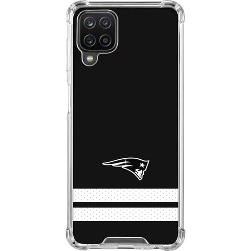 NFL New England Patriots Shutout Galaxy A12 Clear Case