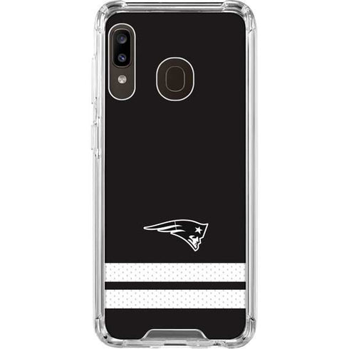 NFL New England Patriots Shutout Galaxy A30 Clear Case