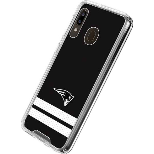 NFL New England Patriots Shutout Galaxy A30 Clear Case