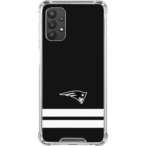 NFL New England Patriots Shutout Galaxy A32 5G Clear Case
