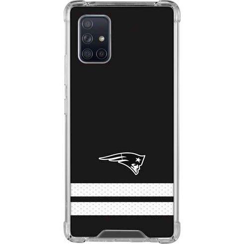 NFL New England Patriots Shutout Galaxy A71 5G Clear Case