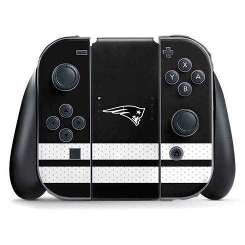 NFL New England Patriots Shutout Nintendo Switch (2017-2021) Joy-Con Controller Skin