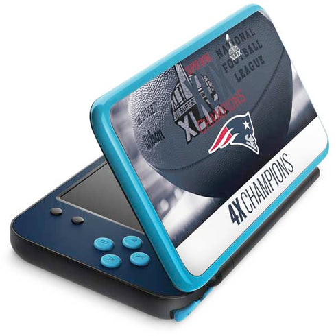 NFL New England Patriots Super Bowl Champs Nintendo 2DS XL (2017) Skin