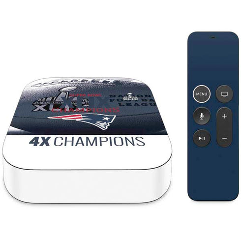 NFL New England Patriots Super Bowl Champs Apple TV Skin