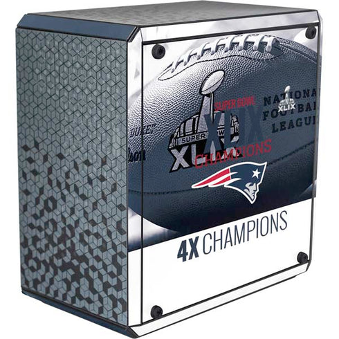 NFL New England Patriots Super Bowl Champs Cooler Master MasterBox Q300L Mini Tower Skin