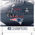 NFL New England Patriots Super Bowl Champs Corsair 4000D Tempered Glass Mid-Tower ATX Case Skin