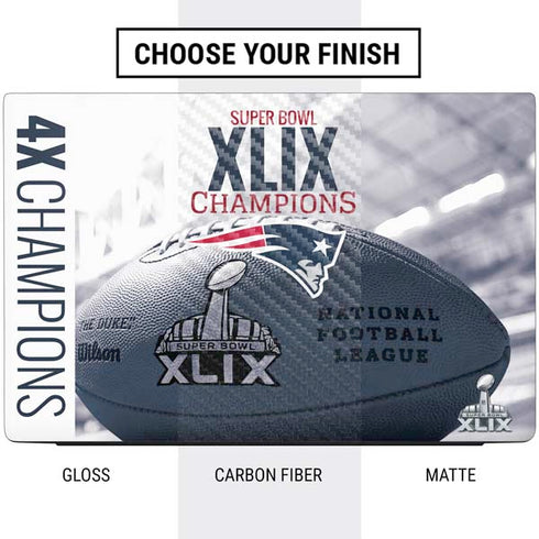 NFL New England Patriots Super Bowl Champs Dell Vostro Skin