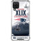 NFL New England Patriots Super Bowl Champs Galaxy A12 Clear Case