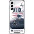 NFL New England Patriots Super Bowl Champs Galaxy A15 5G Clear Case