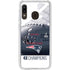 NFL New England Patriots Super Bowl Champs Galaxy A20 Clear Case
