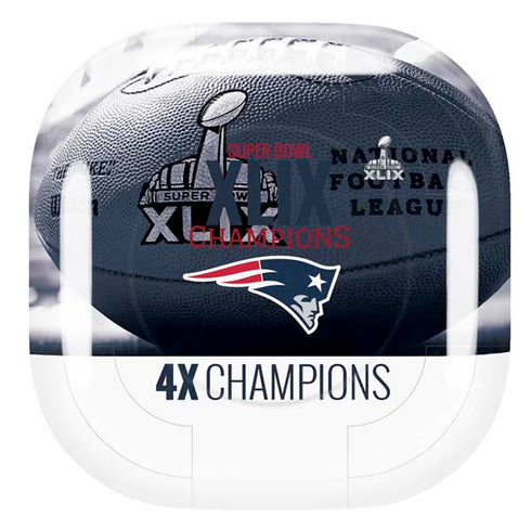 NFL New England Patriots Super Bowl Champs Galaxy Buds Pro Skin