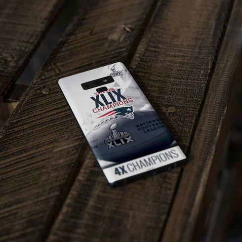 NFL New England Patriots Super Bowl Champs Galaxy Note 9 Skin