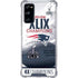 NFL New England Patriots Super Bowl Champs Galaxy S20 FE Clear Case