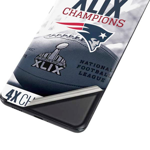 NFL New England Patriots Super Bowl Champs Galaxy S21 5G Skin