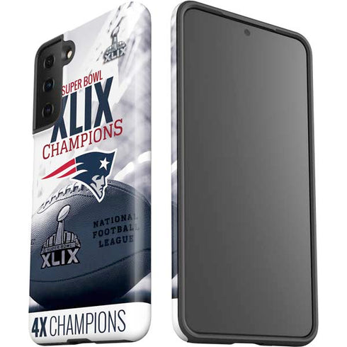 NFL New England Patriots Super Bowl Champs Galaxy S21 FE Pro Case