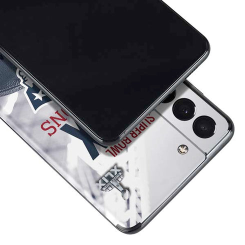 NFL New England Patriots Super Bowl Champs Galaxy S21 Plus 5G Skin