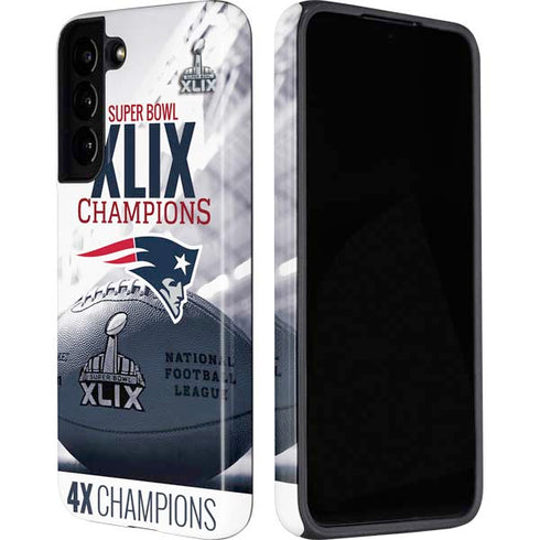 NFL New England Patriots Super Bowl Champs Galaxy S22 Plus Pro Case