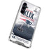 NFL New England Patriots Super Bowl Champs Galaxy S23 FE Clear Case