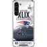 NFL New England Patriots Super Bowl Champs Galaxy S23 Plus Clear Case