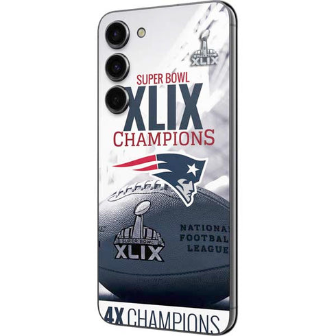 NFL New England Patriots Super Bowl Champs Galaxy S23 Plus Skin