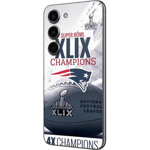 NFL New England Patriots Super Bowl Champs Galaxy S23 Skin