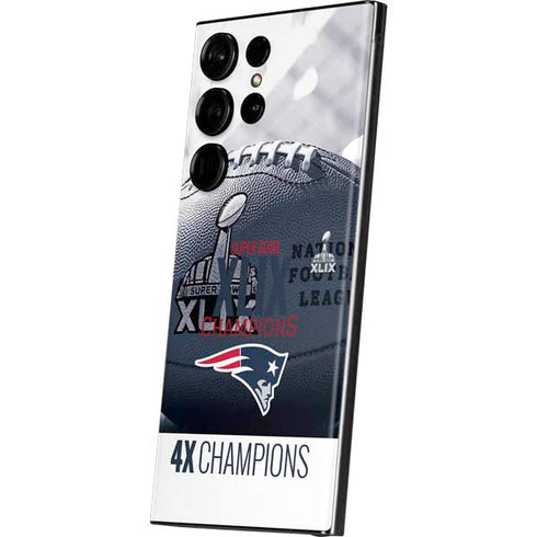 NFL New England Patriots Super Bowl Champs Galaxy S23 Ultra Skin
