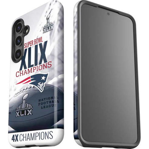 NFL New England Patriots Super Bowl Champs Galaxy S24 Impact Case