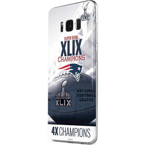 NFL New England Patriots Super Bowl Champs Galaxy S8 Skin