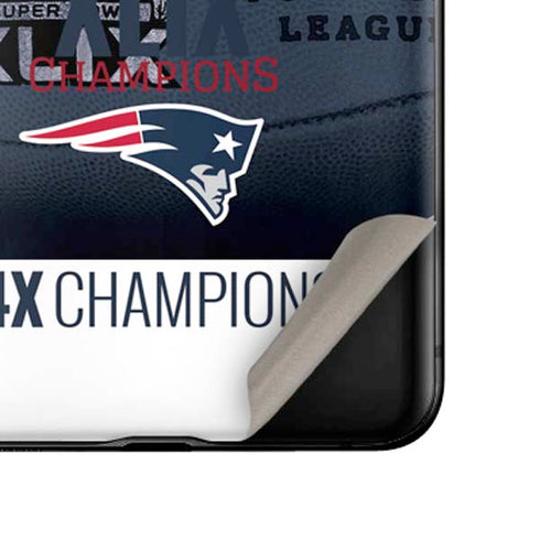 NFL New England Patriots Super Bowl Champs Galaxy Z Flip Skin