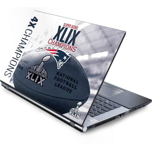 NFL New England Patriots Super Bowl Champs Generic Laptop Skin