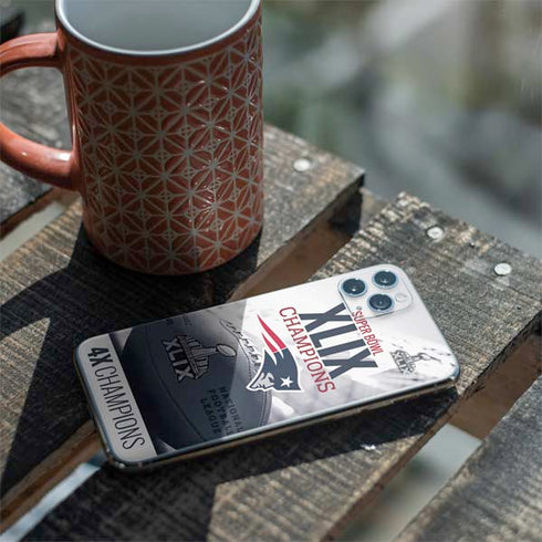 NFL New England Patriots Super Bowl Champs iPhone 11 Pro Max Skin