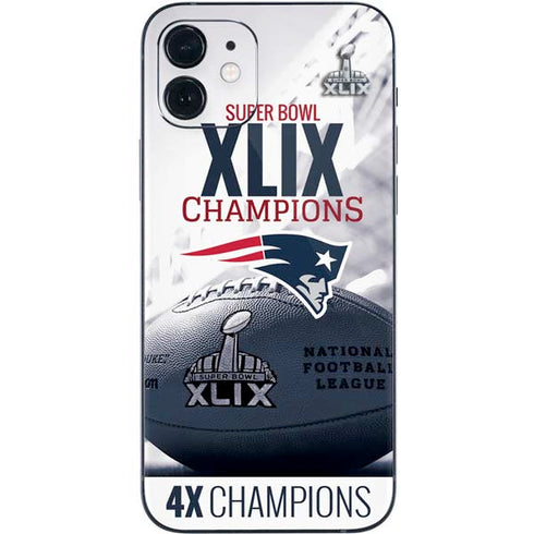 NFL New England Patriots Super Bowl Champs iPhone 12 Mini Skin