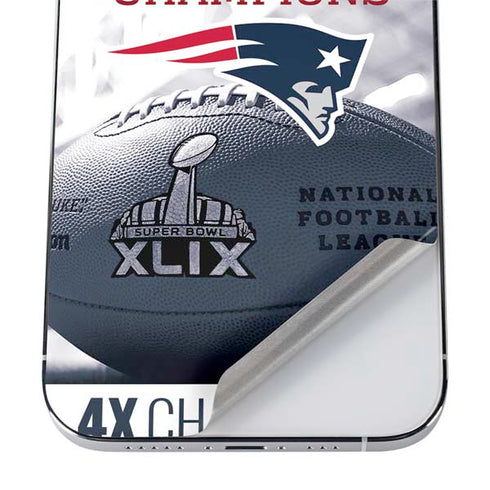 NFL New England Patriots Super Bowl Champs iPhone 12 Pro Max Skin