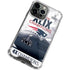 NFL New England Patriots Super Bowl Champs iPhone 13 Pro Clear Case