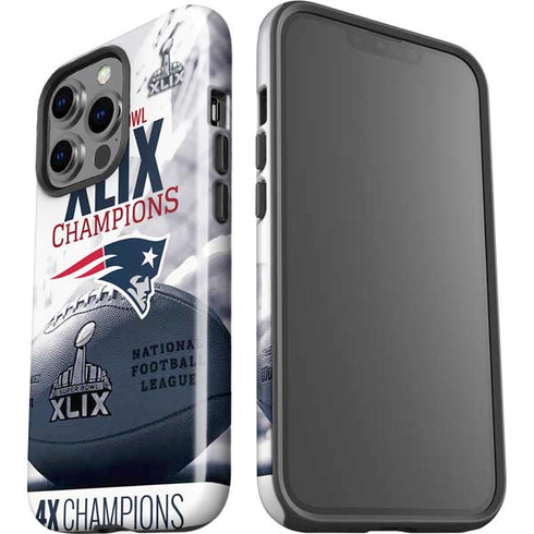 NFL New England Patriots Super Bowl Champs iPhone 13 Pro Impact Case