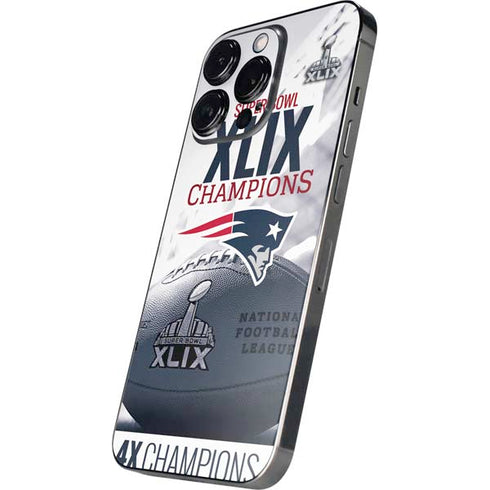 NFL New England Patriots Super Bowl Champs iPhone 13 Pro Max Skin