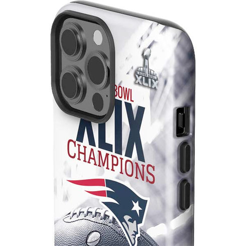 NFL New England Patriots Super Bowl Champs iPhone 15 Pro Max Impact Case