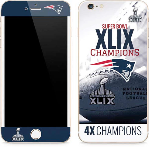 NFL New England Patriots Super Bowl Champs iPhone 6/6s Plus Skin
