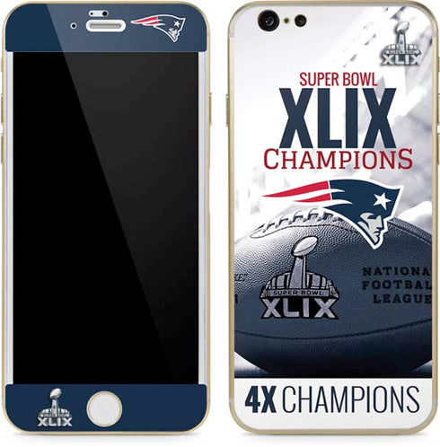 NFL New England Patriots Super Bowl Champs iPhone 6/6s Skin
