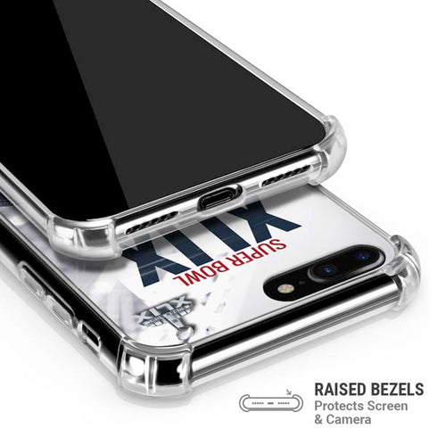 NFL New England Patriots Super Bowl Champs iPhone 7/8 Plus Clear Case