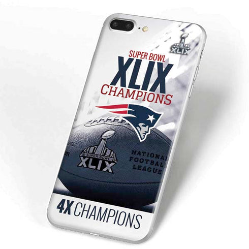 NFL New England Patriots Super Bowl Champs iPhone 7 Plus Skin