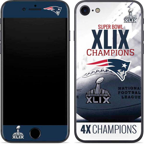 NFL New England Patriots Super Bowl Champs iPhone 7 Skin