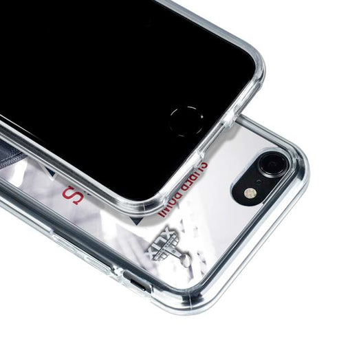 NFL New England Patriots Super Bowl Champs iPhone SE (2nd & 3rd Gen) Clear Case