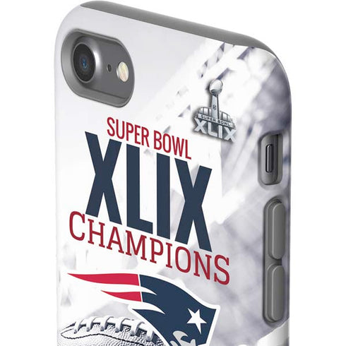 NFL New England Patriots Super Bowl Champs iPhone SE (2nd & 3rd Gen) Pro Case
