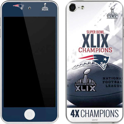 NFL New England Patriots Super Bowl Champs Apple iPod Skin